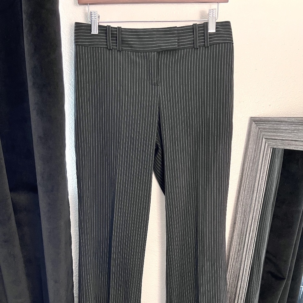 The Limited‎ Cassidy Fit Black Pinstripe Dress Pants Size 4